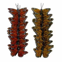 Outlet ⭐ 12 Packs: 10 ct. (120 total) Assorted 7.8" Monarch Butterflies by Ashland® ⌛