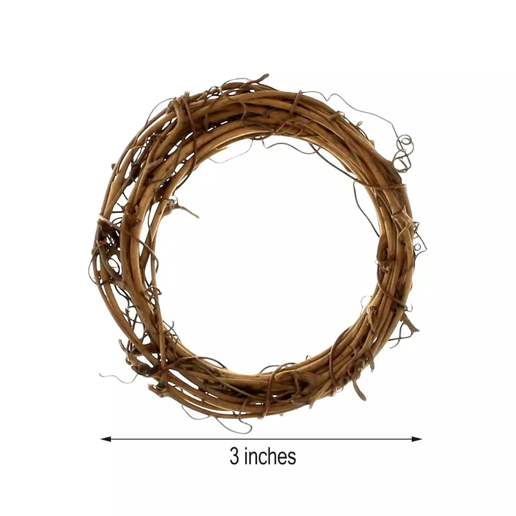 Deals ✨ 3" Grapevine Wreath by Ashland® 👍 5 Deals ✨ 3" Grapevine Wreath by Ashland® 👍 - Image 3