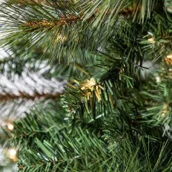 Cheap ⌛ 7ft. Pre-Lit Willow Pine Artificial 👏 Christmas Tree, Clear Lights by Ashland® ✨ -Michaels Store 10151879 12