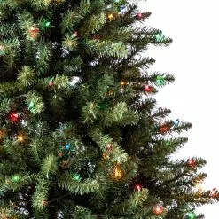 Discount 😉 7.5ft. Pre-Lit Hartford Pine Artificial Christmas Tree, Multicolor Lights by Ashland® 🛒 -Michaels Store 10151893 11