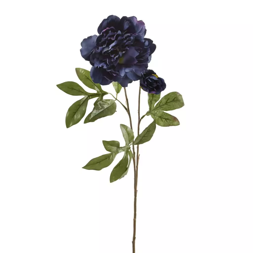 Wholesale ๐ 12 Pack: Dark Blue Silk Garden Peony Spray by Ashland® โ 3 Wholesale ๐ 12 Pack: Dark Blue Silk Garden Peony Spray by Ashland® โ