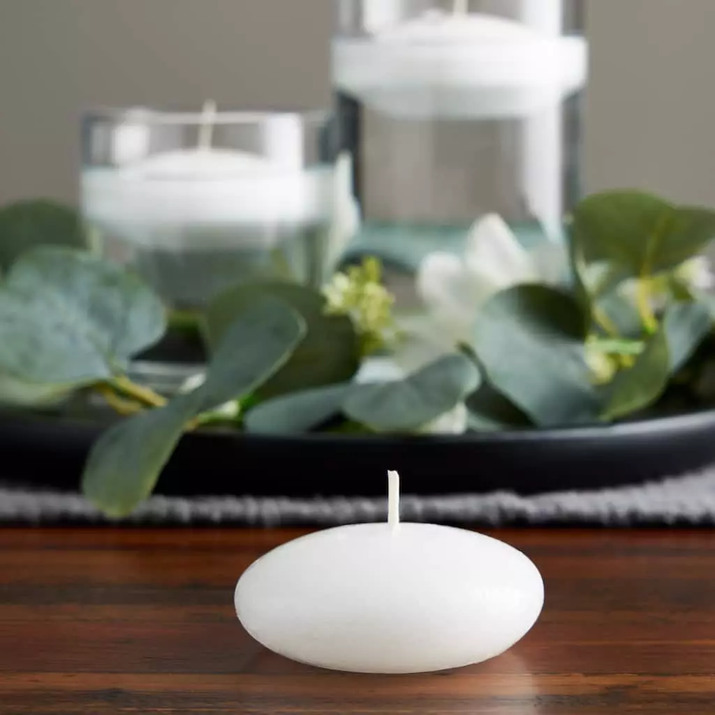 Promo 👏 Fresh Linen Floating Candle by Ashland® ✔️ 4 Promo 👏 Fresh Linen Floating Candle by Ashland® ✔️ - Image 2