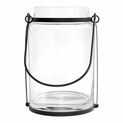 New 🎁 6 Pack: 9" Glass Lantern Candle Holder by Ashland® ⌛