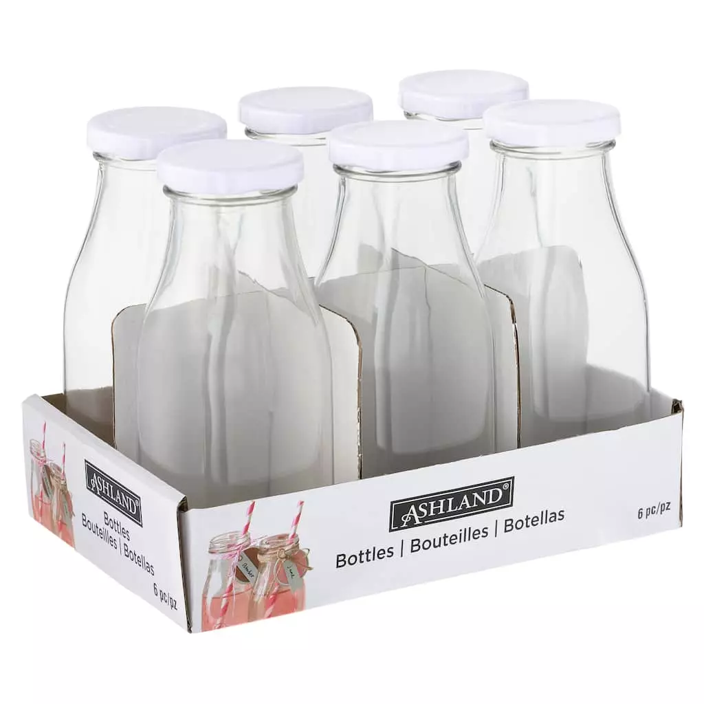 Best reviews of ❤️ Ashland® Glass Milk Bottles with Lids, 6 Pack 💯 3 Best reviews of ❤️ Ashland® Glass Milk Bottles with Lids, 6 Pack 💯