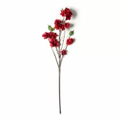 Flash Sale 🥰 Red Apple Blossom Branch Stem by Ashland® ⌛