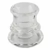 Buy ⭐ 12 Pack: 2.25" Chunky Glass Taper Candle Holder by Ashland® 🎁 -Michaels Store 10417307 1
