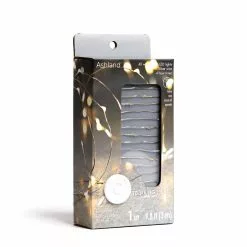 Coupon ⌛ 40ct. Warm White Silver Wire LED String Lights by Ashland® ⌛ -Michaels Store 10423129 8