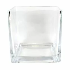 Brand new 🤩 6" Square Glass Vase by Ashland® ✨ -Michaels Store 10424775 u