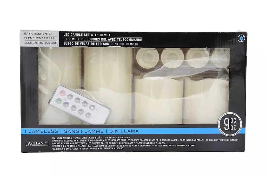 Cheapest ⭐ Basic Elements™ Ivory LED Candle Set with Remote By Ashland® ✔️ 3 Cheapest ⭐ Basic Elements™ Ivory LED Candle Set with Remote By Ashland® ✔️