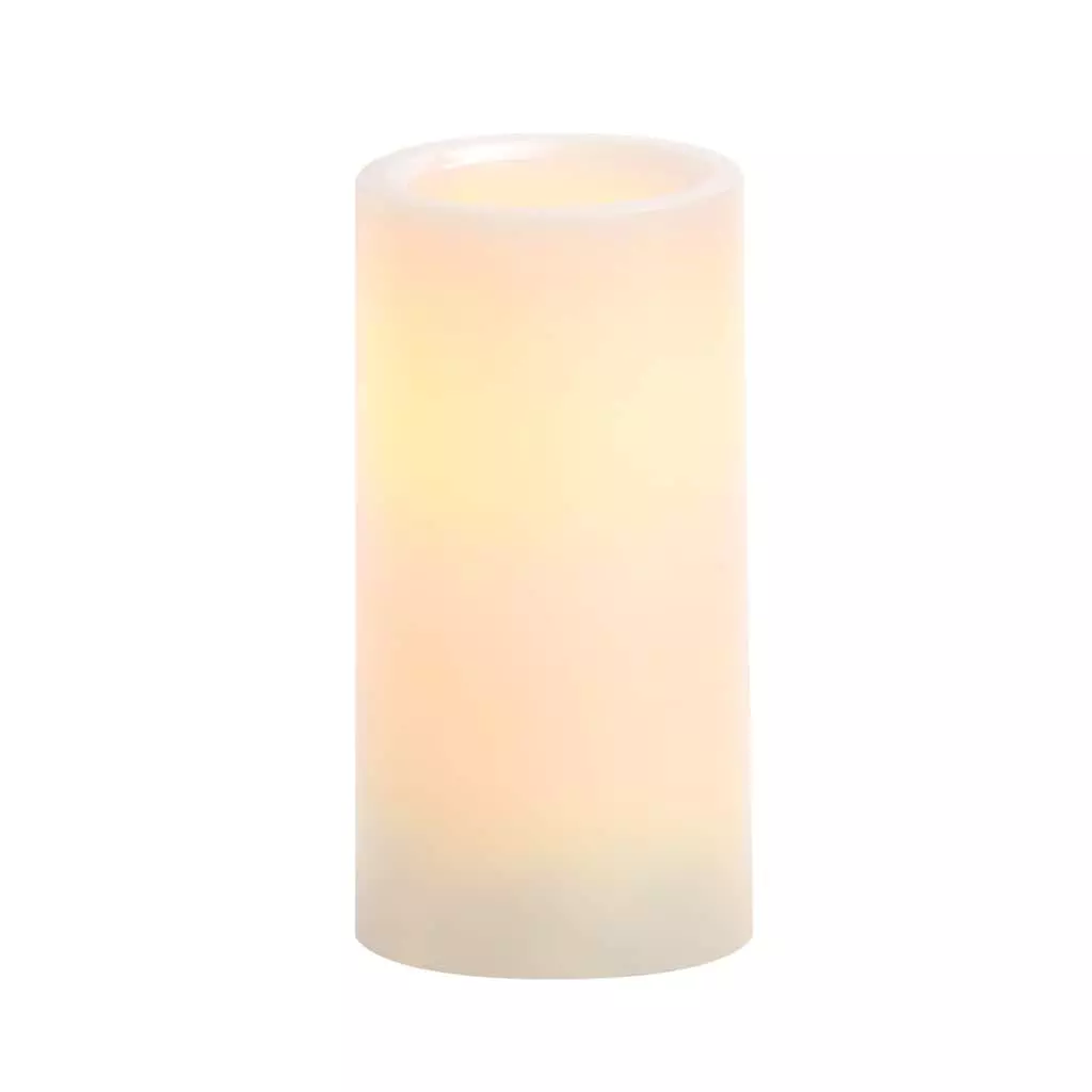 Budget ✨ White 3" x 6" LED Pillar Candle By Ashland® ⭐ 5 Budget ✨ White 3" x 6" LED Pillar Candle By Ashland® ⭐ - Image 3