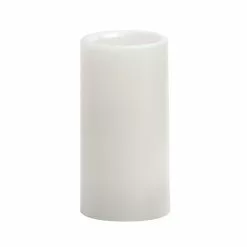 Budget ✨ White 3" x 6" LED Pillar Candle By Ashland® ⭐