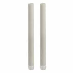 Best reviews of ⌛ 8 Packs: 2 ct. (16 total) 9" White LED Taper Candles with Timer by Ashland® ✨