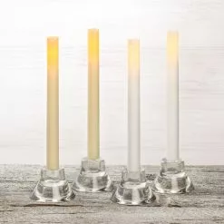 Best reviews of ⌛ 8 Packs: 2 ct. (16 total) 9" White LED Taper Candles with Timer by Ashland® ✨ -Michaels Store 10466491 3 1