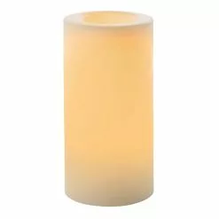 New 😍 White 4" x 8" LED Outdoor Pillar Candle By Ashland® 🎉 -Michaels Store 10466497