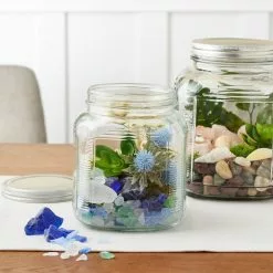 Outlet ✨ Medium Square Cracker Jar By Ashland® 🤩 -Michaels Store 10466526 20