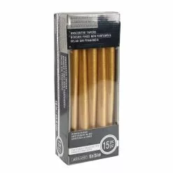 Hot Sale 🎁 Basic Elements™ Gold Unscented Tapers By Ashland® ❤️