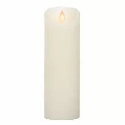 Discount 🎁 8 Pack: iFlicker 3" x 9" Ivory LED Pillar Candle by Ashland ✔️ -Michaels Store 10470073 1