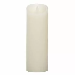 Discount 🎁 8 Pack: iFlicker 3" x 9" Ivory LED Pillar Candle by Ashland ✔️