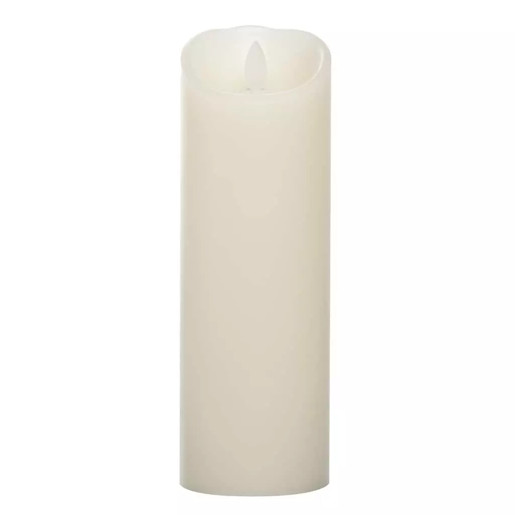 Buy 🥰 IFlicker Ivory 3" x 9" LED Pillar Candle by Ashland® 🧨 3 Buy 🥰 IFlicker Ivory 3" x 9" LED Pillar Candle by Ashland® 🧨