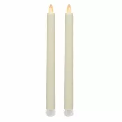 Deals ✨ IFlicker Ivory LED Taper Candle Set by Ashland® ✨ -Michaels Store 10470075