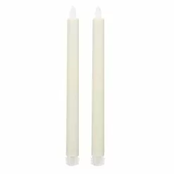 Deals ✨ IFlicker Ivory LED Taper Candle Set by Ashland® ✨