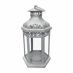 Best reviews of ⭐ 6 Pack: 10.5" White Metal Lantern by Ashland® 💯