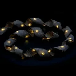 Coupon 😍 Creative Collection™ Shimmer Lights Burlap LED Garland By Ashland™ ✨ -Michaels Store 10473385 2