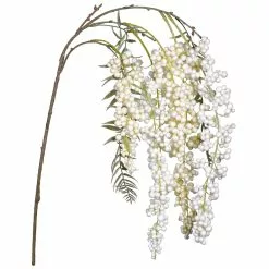 Wholesale 🧨 Cream Hanging Berry Stem by Ashland® ❤️ -Michaels Store 10501512 1