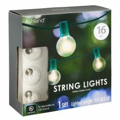 Best reviews of ⭐ 16ct. Round G40 Bulb String Lights by Ashland™ 🔥
