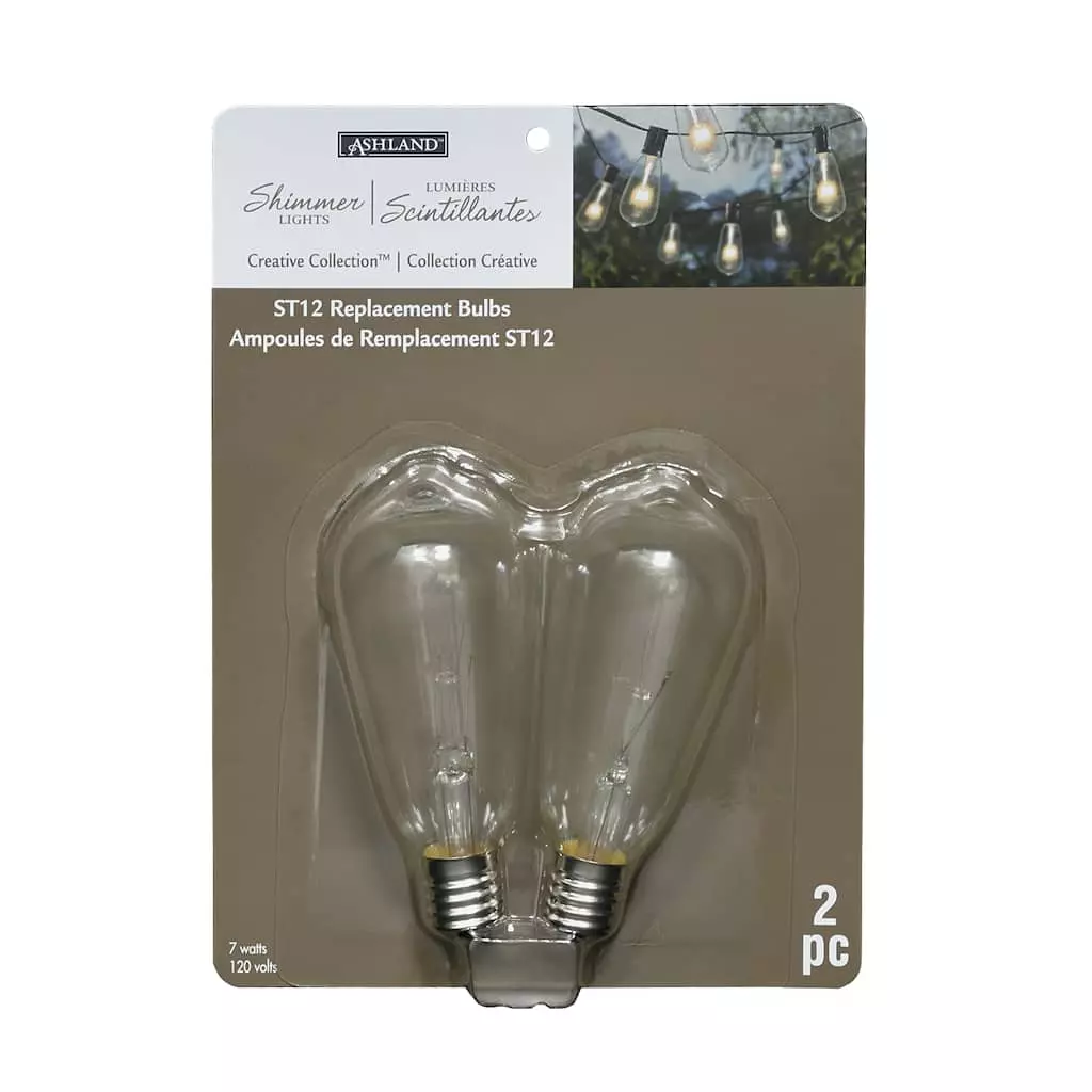 Outlet ❤️ EDISON REPLACEMENT BULB 2PK by Ashland ✔️ 3 Outlet ❤️ EDISON REPLACEMENT BULB 2PK by Ashland ✔️
