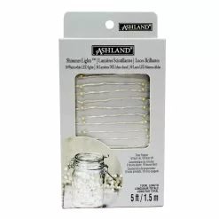 Hot Sale 🔥 Shimmer Lights™ White LED String Lights By Ashland® 🎁 -Michaels Store 10513603 4