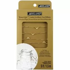 Coupon ✨ Shimmer Lights™ Gold LED String Lights By Ashland® ⭐ -Michaels Store 10513604 4