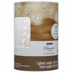 Best Sale 🎉 Creative Collection™ Shimmer Lights LED String Bulbs By Ashland™ 🎁