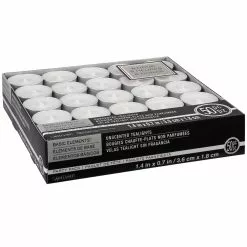 Flash Sale ✔️ Basic Elements™ White 6-Hour Unscented Tealights By Ashland® 🎉