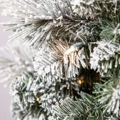 Promo ✔️ 7ft. Pre-Lit Artificial Slim Christmas Tree, Clear Lights by Ashland® 🔥 -Michaels Store 10521247 12