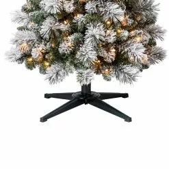 Promo ✔️ 7ft. Pre-Lit Artificial Slim Christmas Tree, Clear Lights by Ashland® 🔥 -Michaels Store 10521247 15