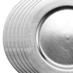 Best deal 🔔 8 Packs: 6 ct. (48 total) 13" Silver Chargers by Ashland® ❤️ -Michaels Store 10524078 4 1