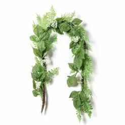 Best Pirce 🛒 6ft. Mixed Lemon & Fern Leaf Garland by Ashland® ⌛ -Michaels Store 10546919 21