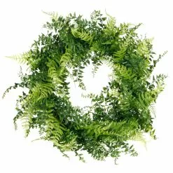 Wholesale ⌛ 20" Mixed Greenery & Leaves Wreath by Ashland® ⌛