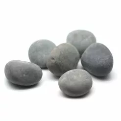 Cheap 💯 16 Pack: Large Washed Black Stones by Ashland™ ✨