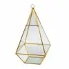 Deals 🛒 Gold Triangle Glass Terrarium By Ashland™ ⌛ -Michaels Store 10555876