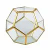 Wholesale ❤️ Gold Octagon Glass Terrarium By Ashland™ ✔️ -Michaels Store 10555877
