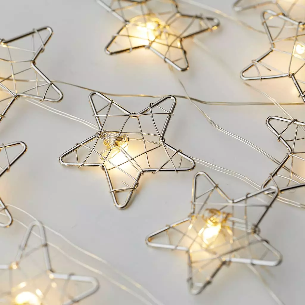 Coupon 🤩 12 Pack: 10ft. Warm White Wired Star LED String Lights by Ashland™ 😀 5 Coupon 🤩 12 Pack: 10ft. Warm White Wired Star LED String Lights by Ashland™ 😀 - Image 3