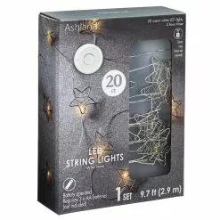 Cheapest ✔️ Wired Star LED String Lights by Ashland™ 🛒