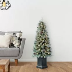 Buy ✨ 4.5ft. Pre-Lit Baywood Artificial Christmas Tree, Clear Lights by Ashland® ✨ -Michaels Store 10560172 15