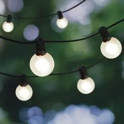 Budget ⭐ 16ct. Frosted Globe String Lights by Ashland™ 🤩 -Michaels Store 10561984