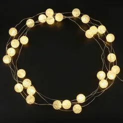 Cheap 😀 30ct. Crackle Ball LED String Lights by Ashland™ 🎁