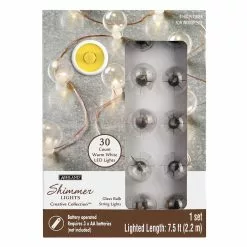 Coupon ✔️ 30ct. White LED String Lights by Ashland™ 🔔 -Michaels Store 10561997 1