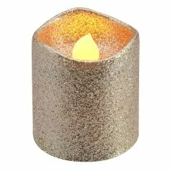 Flash Sale 💯 Champagne Glitter LED Votive Candles By Ashland® 12ct. ✔️