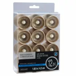 Flash Sale 💯 Champagne Glitter LED Votive Candles By Ashland® 12ct. ✔️ -Michaels Store 10562377 3